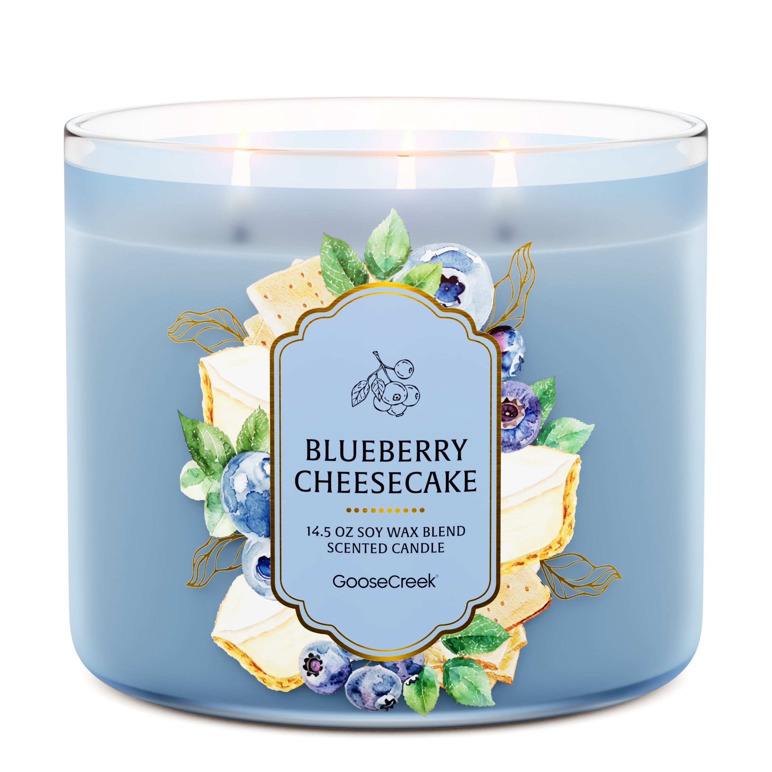 Blueberry Cheesecake 3-Wick Candle