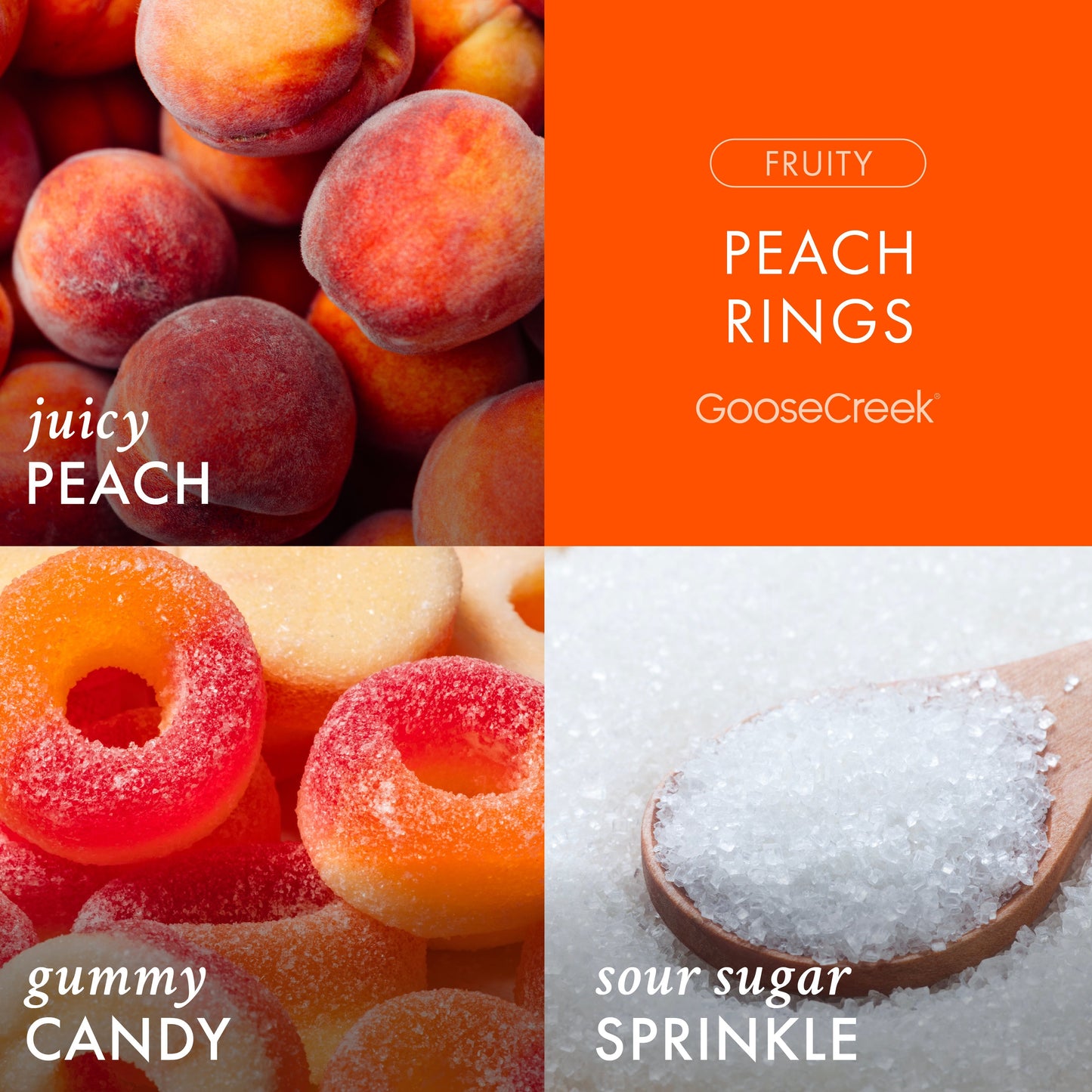 Peach Rings 3-Wick Candle