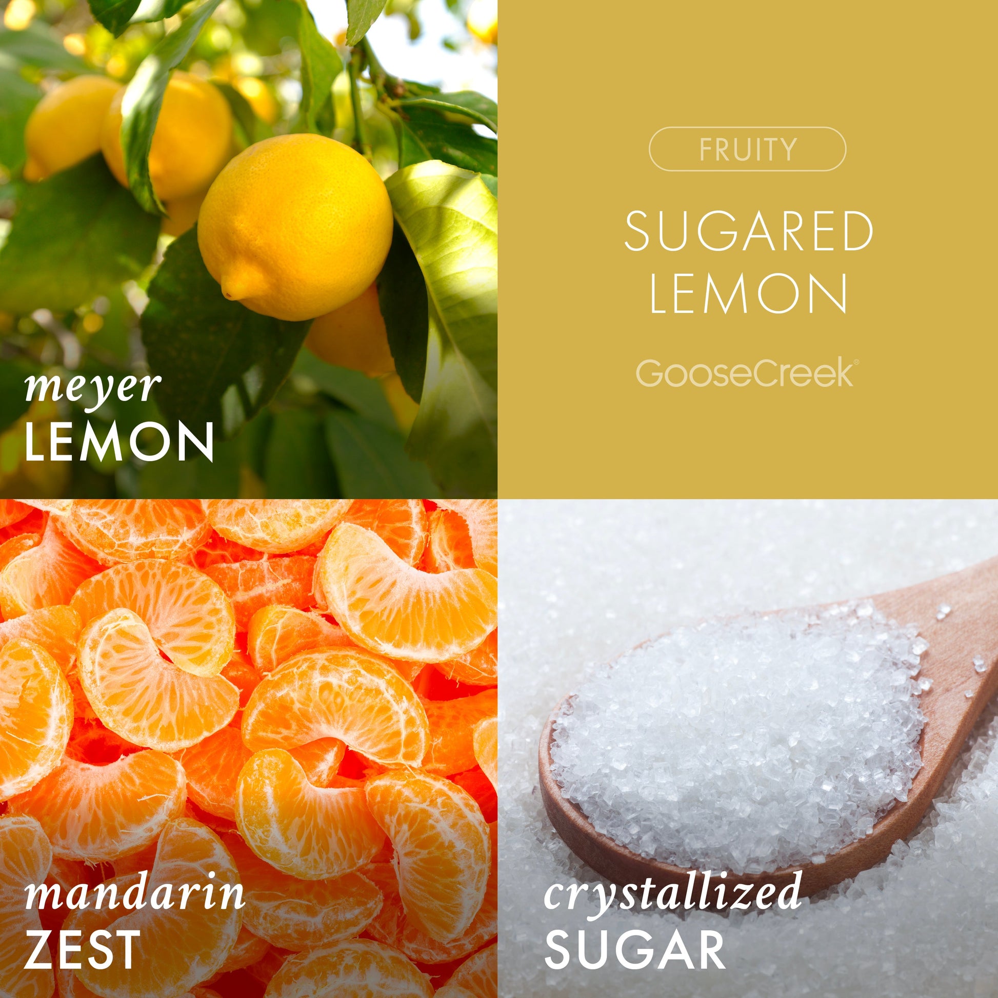 Sugared Lemon Odor Eliminating 7oz Single Wick Candle